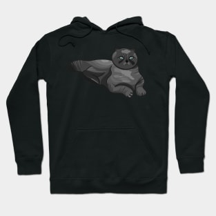 Dark Gray Cat Hoodie